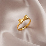 Bowknot Jewelry Wedding Party Novel Girl's Ring
