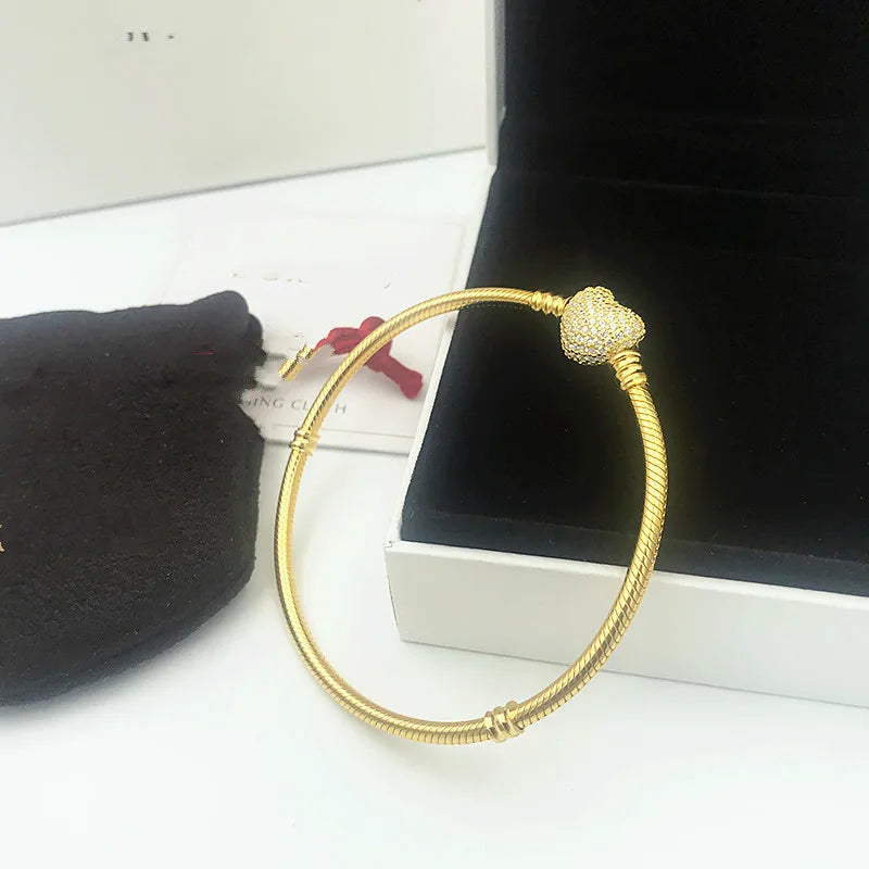Not Fade Women Bangle Bracelet Chain Jewelry Gifts