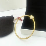 Not Fade Women Bangle Bracelet Chain Jewelry Gifts
