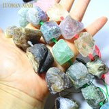 Natural Gems Stone Beads for Jewelry Making DIY 23-25mm