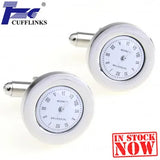 2 Pairs Not Working Watch Cufflink Cuff Link Promotion