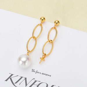 S925 Silver Dangle Earrings Fittings