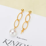 S925 Silver Dangle Earrings Fittings