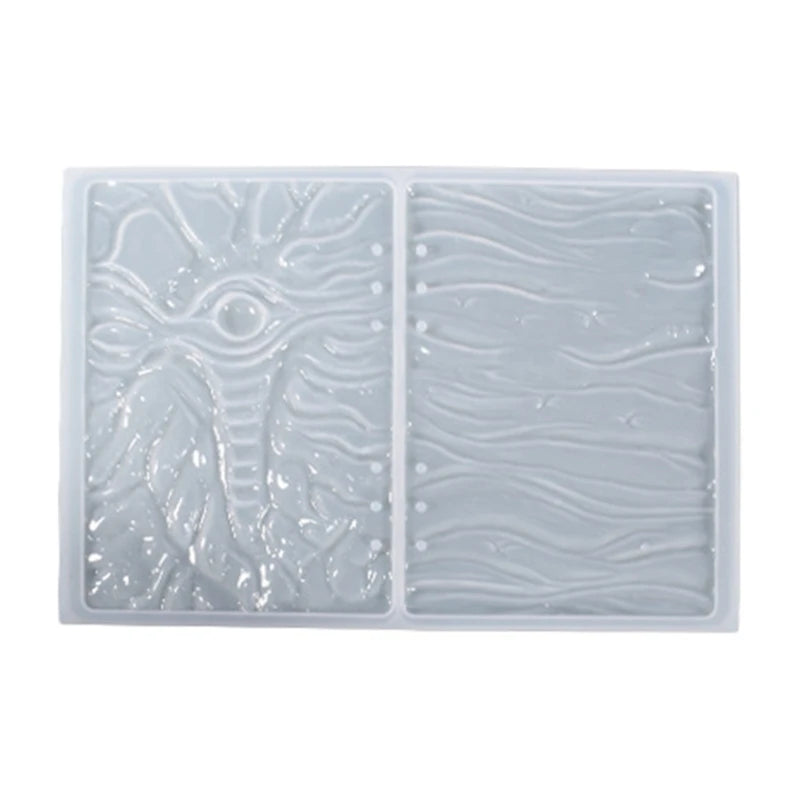 Dragon Eye Pattern Resin Mold for A5 Notebook Cover