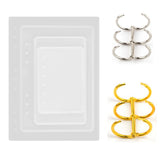 Notebook Cover Silicone Mold for Resin Casting DIY A5 A6 A7
