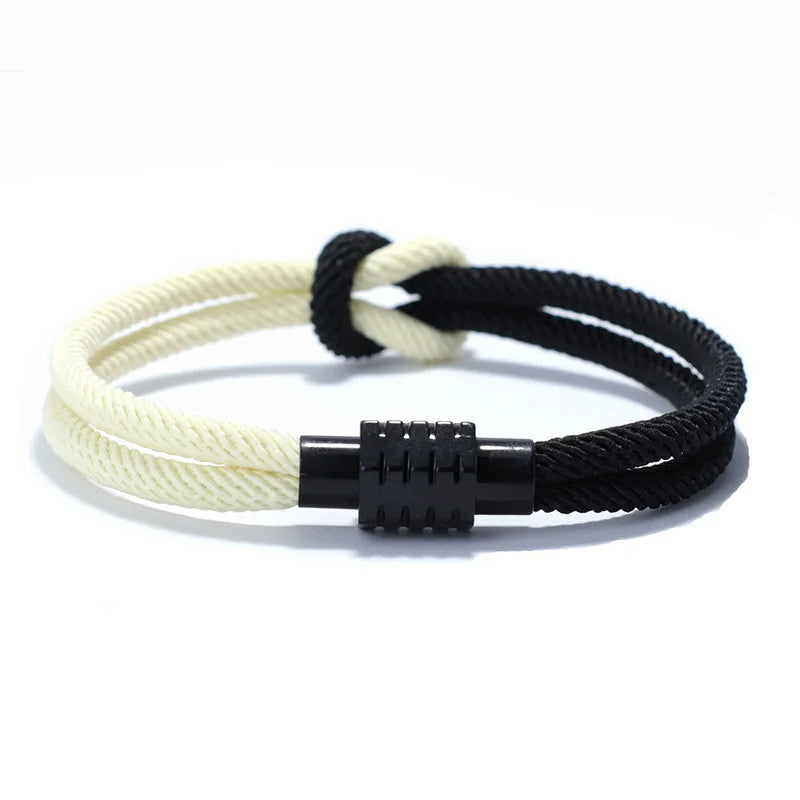Ukrainian Bracelet Yellow Rope Braclet Couple Gift Chain
