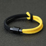 Ukrainian Bracelet Yellow Rope Braclet Couple Gift Chain