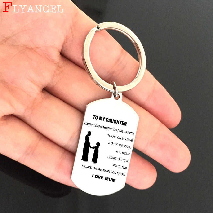 Engraved Family Jewelry Dog Tag - Thanksgiving Gift