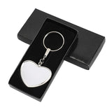 Heart Shape Blank Thermal Transfer Keychain Sublimation Blank Keychain