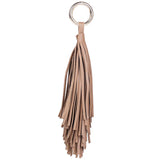 Leather Tassel Keychain Car Key Chain Bag Charm Pendant Accessories