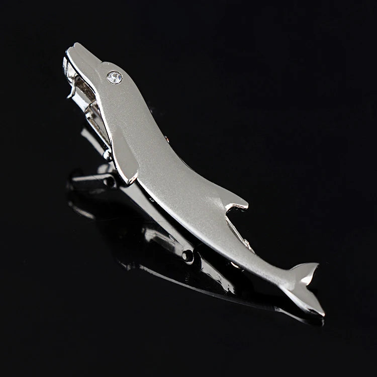 Fork Glasses Tie Pin Shirts Tie Clip Bar Accessories