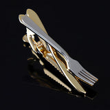 Fork Glasses Tie Pin Shirts Tie Clip Bar Accessories