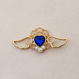 5pcs 19*40mm Love Wings Craft Scrapbooking DIY Jewelry Decoration