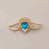 5pcs 19*40mm Love Wings Craft Scrapbooking DIY Jewelry Decoration