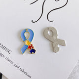 Alloy Drop Oil Abstract Puzzle DIY Necklace Earrings