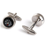 Compass Cufflinks Men's Shirts High Abotoaduras Jewelry