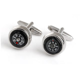 Compass Cufflinks Men's Shirts High Abotoaduras Jewelry
