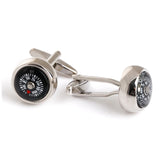 Compass Cufflinks Men's Shirts High Abotoaduras Jewelry