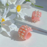 Funny Dental Braces Resin Ring Alternative Jewelry for Women Men
