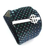 U.S. Dollar Tie Clip Silver Brass Material Wholesale