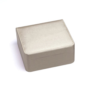 PU Leather Ring Jewelry Display Square Geometric Packaging Box