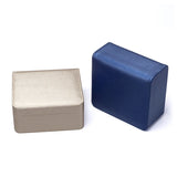 PU Leather Ring Jewelry Display Square Geometric Packaging Box