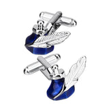 French Shirt Cufflinks Crystal Wedding