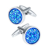 French Shirt Cufflinks Crystal Wedding