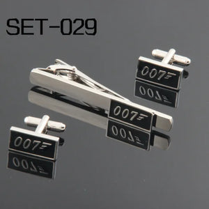 Superhero Tie Clip & Cufflinks Set, Novelty 007