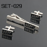 Superhero Tie Clip & Cufflinks Set, Novelty 007