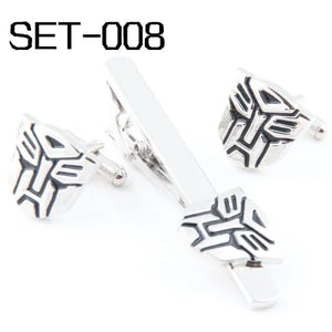 Superhero Tie Clips & Cufflinks Set 008