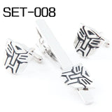 Superhero Tie Clips & Cufflinks Set 008