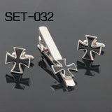 Novelty Tie Clip & Cufflinks Set 032 The Crusades