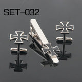 Novelty Tie Clip & Cufflinks Set 032 The Crusades