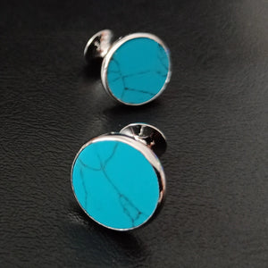 High Stone Cufflinks Shirt Cuff Links Suit accessories