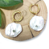 Geometric Freshwater Pearls Earrings High Jewelry