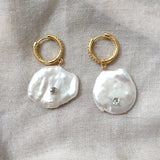 Geometric Freshwater Pearls Earrings High Jewelry