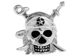 Pirate Skull Vintage Style Copper Cuff Links