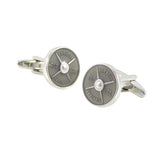 Novelty 45LBS Standard Barbell Cuff Links Father's Gift Birthday Wedding