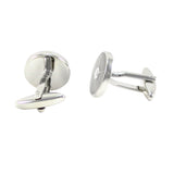 Novelty 45LBS Standard Barbell Cuff Links Father's Gift Birthday Wedding