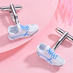 Novelty Sports Shoes Cufflinks High Copper Cuff links Shirt Accessories