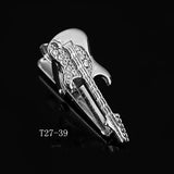 Novelty Tie Clips Men's Metal Necktie Bars Shirt Tie Pins For Mens