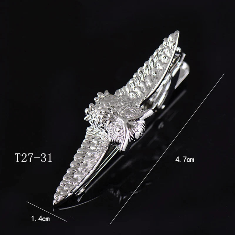 Novelty Tie Clips Men's Metal Necktie Bars Shirt Tie Pins For Mens