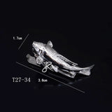 Novelty Tie Clips Men's Metal Necktie Bars Shirt Tie Pins For Mens