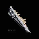 Novelty Tie Clips Men's Metal Necktie Bars Shirt Tie Pins For Mens