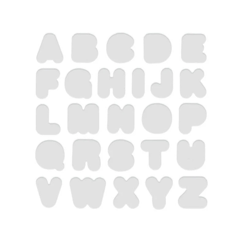 0-9 Mold Quicksand Shaker Silicone Epoxy Resin Alphabet Mould DIY Pendant