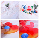 Numbers Candle Mold Silicone Resin Molds Jewelry Tools