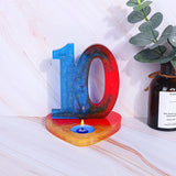Numbers Candle Mold Silicone Resin Molds Jewelry Tools