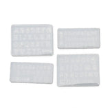 Numbers Letters Pendant Resin Silicone Mold Jewelry Making Tools Nail Art Crafts