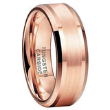 Nuncad Men's Tungsten Carbide Wedding Band Ring Size 6-13